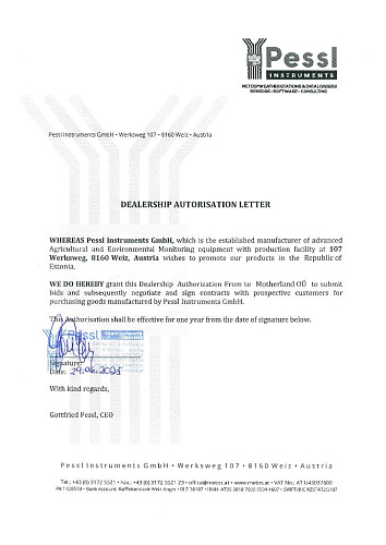 Dearlership Pessl instruments