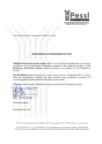 Dearlership Pessl instruments